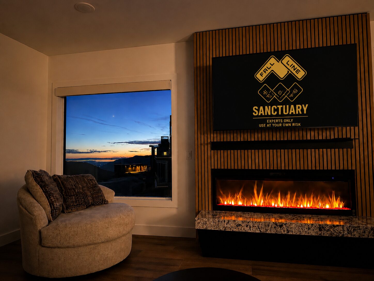 Living Room Fireplace