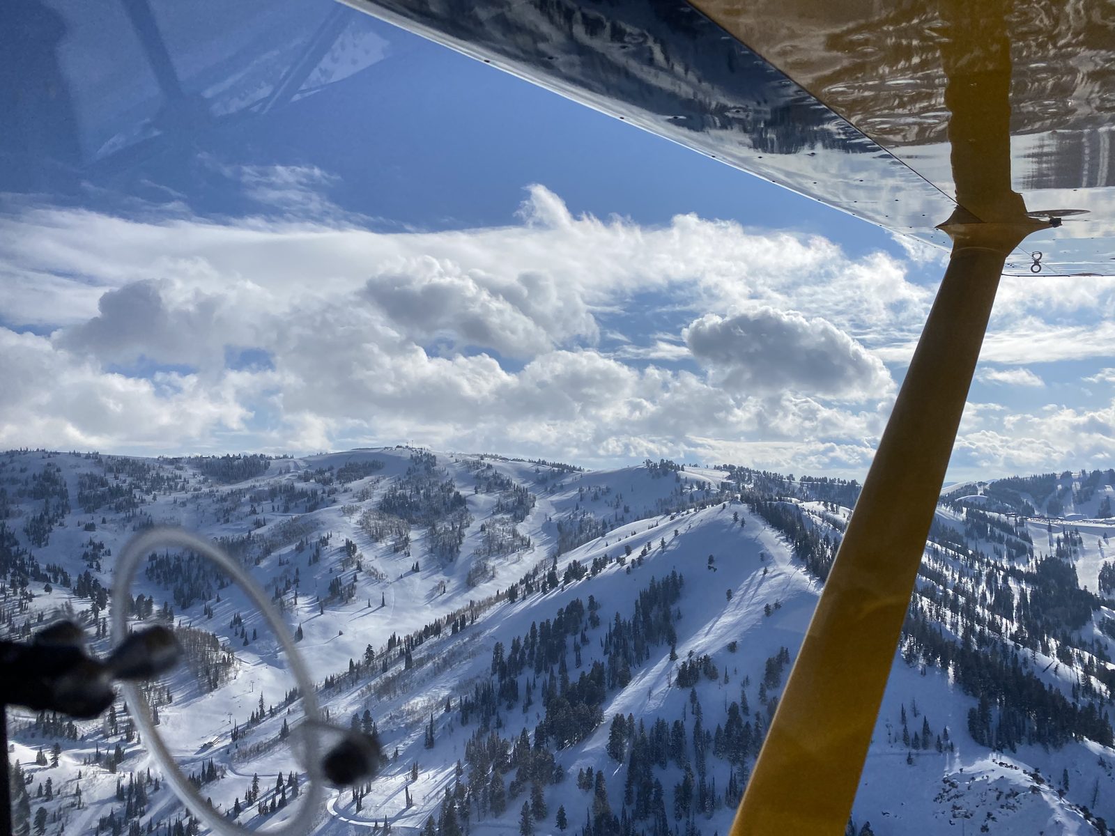 Flight Over Powder