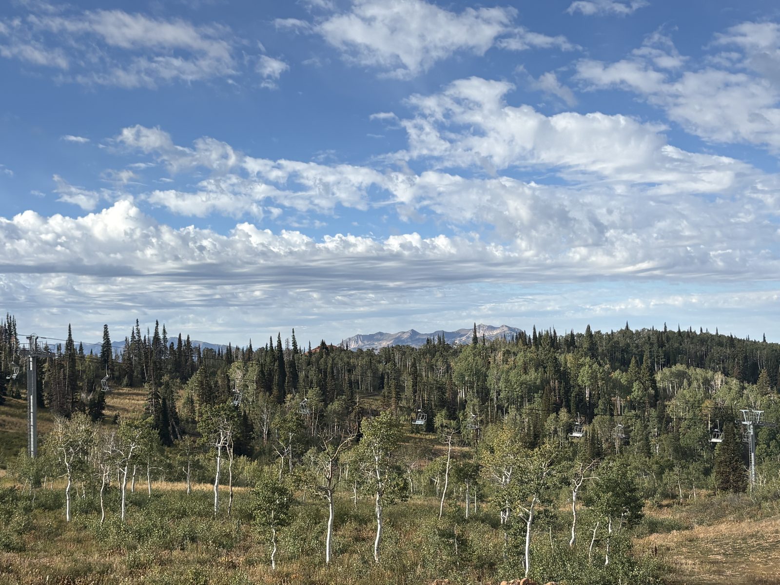 Summer Chairlift View